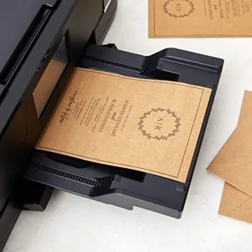 Best Paper Greetings A7 Kraft Thank You Cards Pack