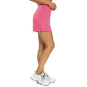 LouKeith Women's Tennis Skirt - Comfortable Active Skort