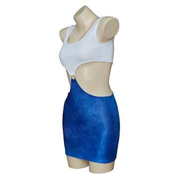 ADuchessCos Pretty Woman Costume Vivian Sexy Bare Waist Dress