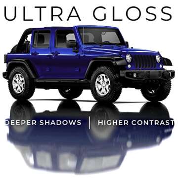 VViViD Ultra Gloss Neptune Pearl Blue Vinyl Wrap Roll 1ft x 5ft