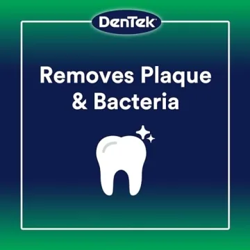 DenTek Triple Clean Floss Picks - Fresh & Durable 20 Count