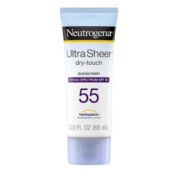 Neutrogena Ultra Sheer Sunscreen SPF 55, Travel Size