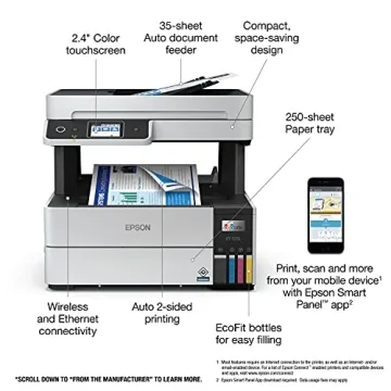Epson EcoTank Pro ET-5170 Wireless Color All-in-One Printer