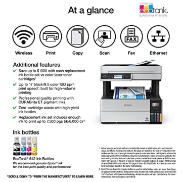 Epson EcoTank Pro ET-5170 Wireless Color All-in-One Printer