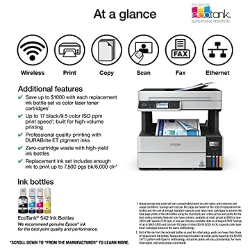 Epson EcoTank Pro ET-5170 Wireless Color All-in-One Printer