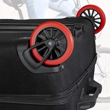 CyclingDeal Brompton Bike Travel Case - Ultimate Protection