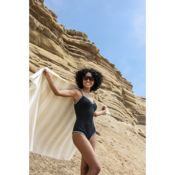 Turkish Beach Towels Set of 4 Organic Cotton XL Design