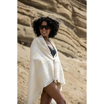 Turkish Beach Towels Set of 4 Organic Cotton XL Design