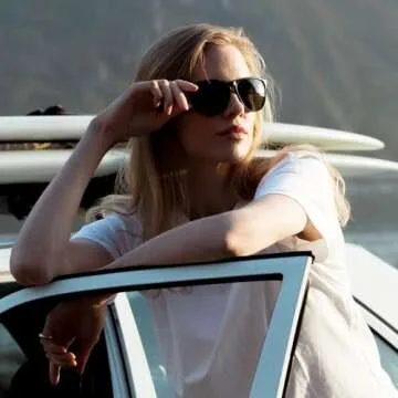 Stylish Electric Visual Encelia Oversized Polarized Sunglasses for Ultimate UV Protection