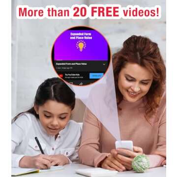 Spectrum Complete Learning + Videos 4th Grade Workbook, Language Arts, Reading Comprehension, Writing, and Math Book for Kids Ages 9-10 With Video Tutorials