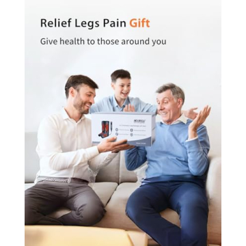 CINCOM Leg Massager with Heat and Compression for Pain Relief