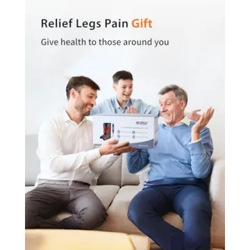 CINCOM Leg Massager with Heat and Compression for Pain Relief