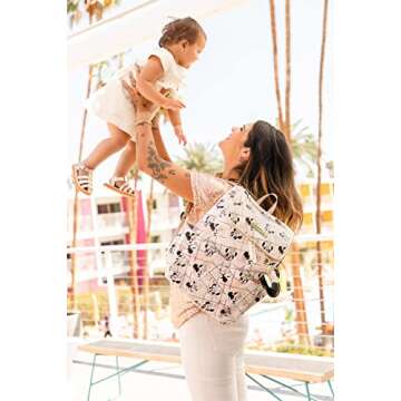 Petunia Pickle Bottom Method Backpack - Stylish Disney Baby Diaper Bag