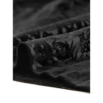 Elegant Plus Size Vintage Jacquard Vest for Women