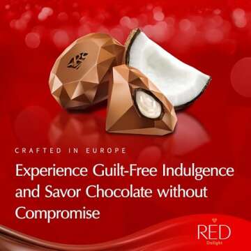 Red Delight Milk Chocolate Truffles No Added Sugar