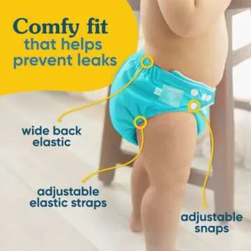 Charlie Banana Cloth Diapers - Washable Soft Pocket Set