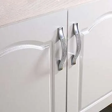 LANC Modern Cabinet Knobs 2 Pack Stylish Kitchen Hardware