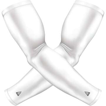 B-Driven Sports Cooling Compression Sun Sleeves - UPF 50+ Protection