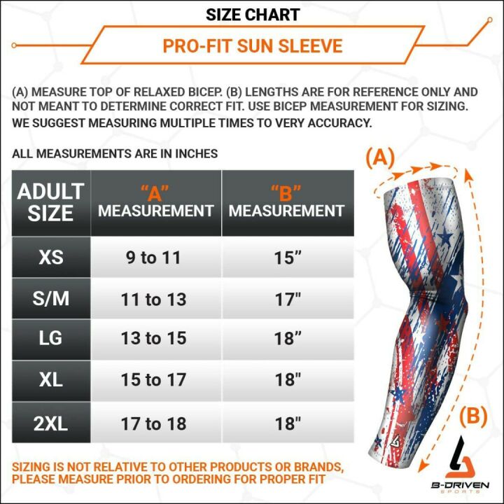 Cooling Compression Sun Sleeves for Sports