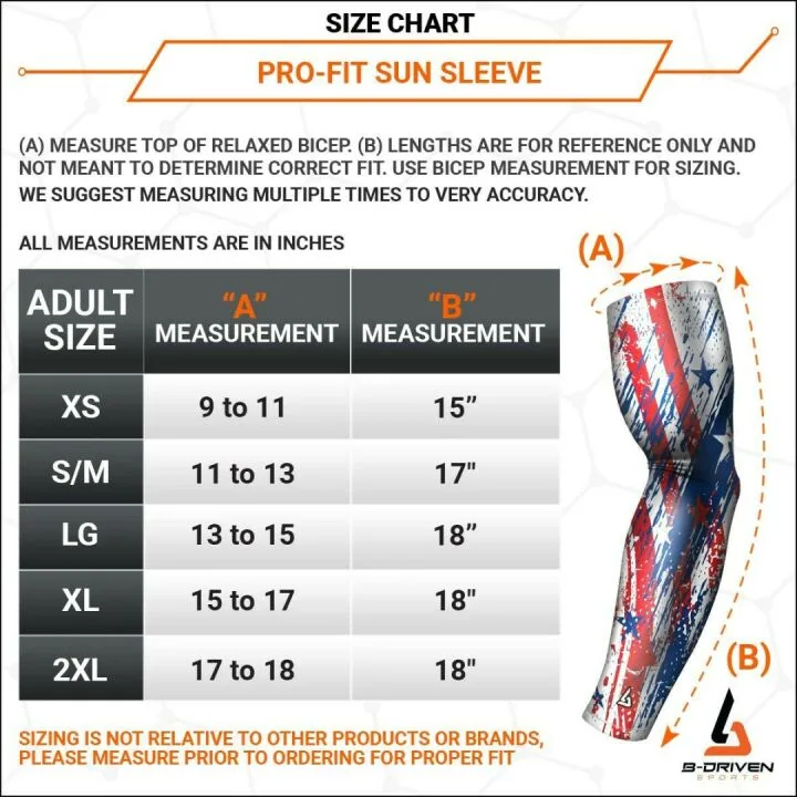 Cooling Compression Sun Sleeves for Sports