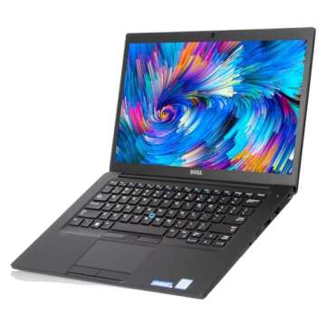 Dell Latitude 7480 Business Laptop Touchscreen, 14in FHD(1920x1080) Laptop 7480, Dual Core i5-6300U 3.0GHz, 16GB RAM, 256GB SSD, Win10 pro(Renewed)