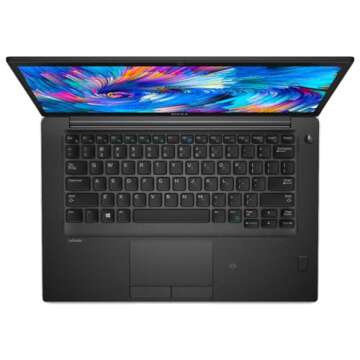 Dell Latitude 7480 Business Laptop Touchscreen, 14in FHD(1920x1080) Laptop 7480, Dual Core i5-6300U 3.0GHz, 16GB RAM, 256GB SSD, Win10 pro(Renewed)