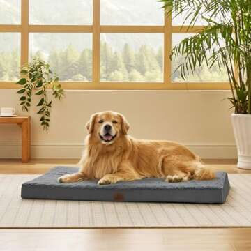 Bedsure Dog Beds Orthopedic Waterproof Large Pet Bed