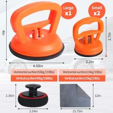 Effective ROYADVE Car Dent Puller Kit for All Ages