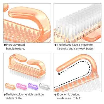 Larbois Nail Brush Kit for Easy and Effective Nail Cleaning