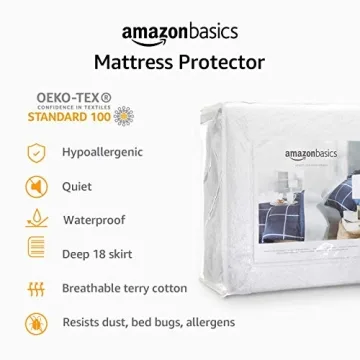 Waterproof King Size Mattress Protector, Breathable & Soft