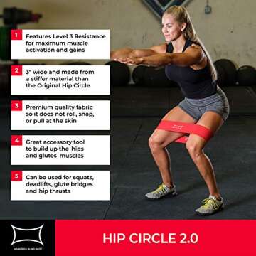 Sling Shot Mark Bell’s Hip Circle 2.0, Red, M