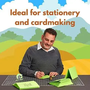 High-Quality Clear Path Black Cardstock for Crafting