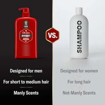 Old Spice Swagger 2-in-1 Shampoo and Conditioner Set for Men, Cedarwood Lime Scent, Get Up To 80% Fuller-Looking Hair, Barbershop Quality, 29.2 Fl Oz Each, 2 Pack