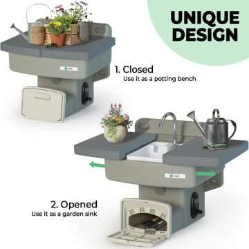 Outdoor Garden Sink
