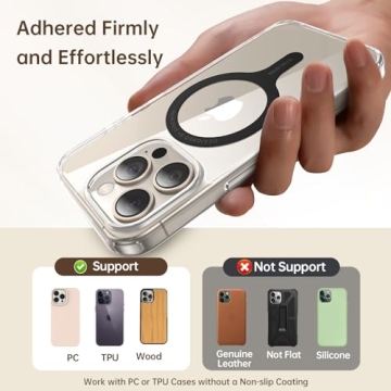 SYNCWIRE MagSafe Ring 3 Pack for iPhone & Galaxy Cases