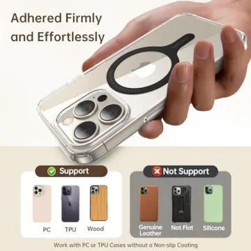 SYNCWIRE MagSafe Ring 3 Pack for iPhone & Galaxy Cases