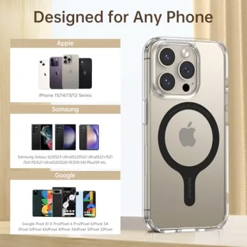 SYNCWIRE MagSafe Ring 3 Pack for iPhone & Galaxy Cases