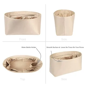 Stylish Silk Purse Organizer Insert for Handbags