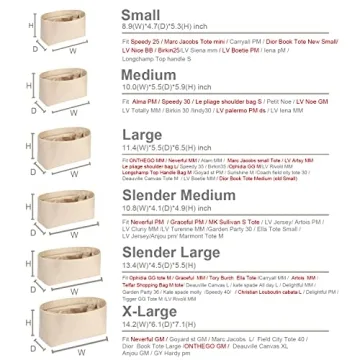 Stylish Silk Purse Organizer Insert for Handbags