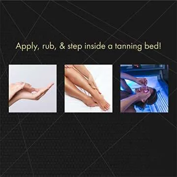 Millennium Tanning Solid Black Special Reserve 200X, Tanning Lotion w/Tattoo Protector, 13.5 Ounces