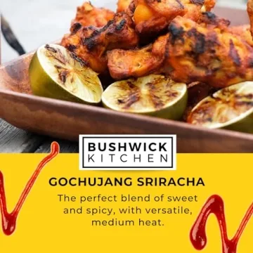 Weak Knees Gochujang Sriracha Hot Sauce 10.5oz Easy Squeeze Bottle