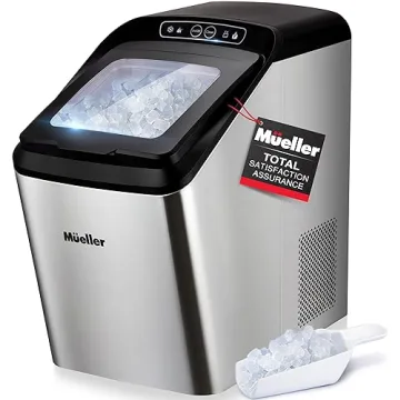 Mueller Nugget Ice Maker Quiet 30 lbs Daily Portable