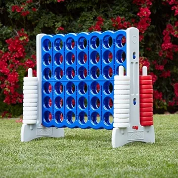 ECR4Kids Jumbo 4-To-Score Giant Game for Fun Gatherings