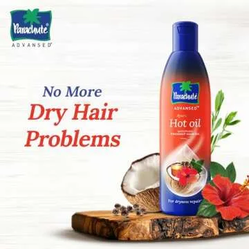 Parachute Advansed Ayurvedic Hot Oil| Warming Coconut Hair Oil with 5 Ayurvedic Ingredients| Fights Frizzy & Dry Hair | Nourishes & Promotes Hair Growth | Anti-Dandruff|10.1 fl.oz.
