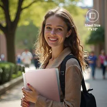 Kokuyo Campus Smart Ring Binders 3 Pack, B5 Notebook Binder +100 Sheet Refiller Paper, 25 Sheet Capacity, 26 Rings, Light Color, Perfect for Work, Study & Journal, Japan Import