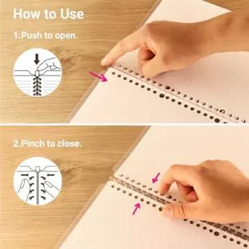 Kokuyo Campus Smart Ring Binders 3 Pack, B5 Notebook Binder +100 Sheet Refiller Paper, 25 Sheet Capacity, 26 Rings, Light Color, Perfect for Work, Study & Journal, Japan Import