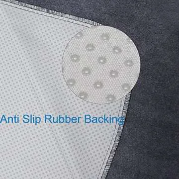 Peepeego 2PCS Non-Slip Pee Pads for Dogs 54" x 54", Washable Puppy Pads with Fast Absorbent, Reusable, Waterproof Rug for Training, Whelping, Housebreaking, Incontinence for Dog Playpen