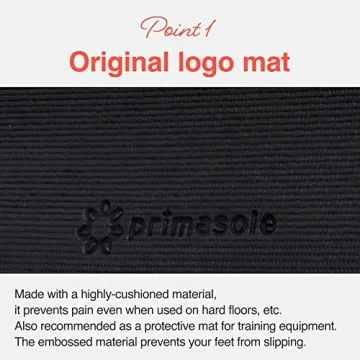 Primasole Yoga Mat with Carry Strap for Easy Transport