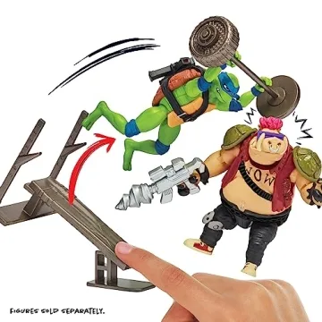 TMNT Mutant Mayhem Sewer Lair Playset for Kids