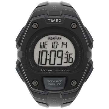 Timex Men's Ironman Triathlon Classic 30 Watch – Durable, Stylish & Feature-Packed